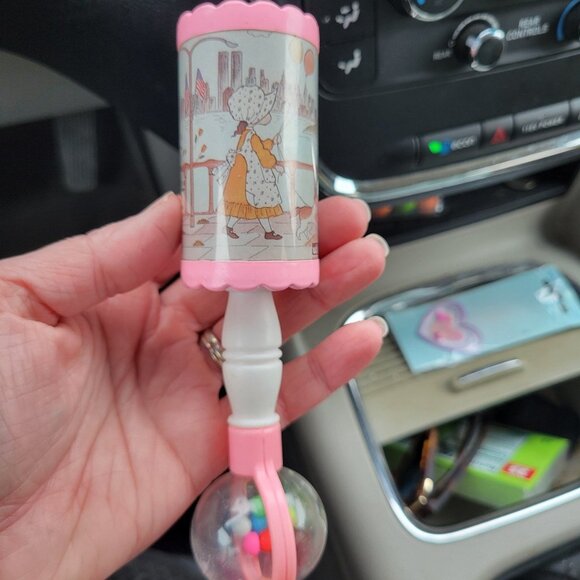 Toys | Rare Vintage 7s Musical Chime Baby Rattle Toy Girls Prairie ...